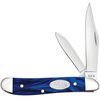 Case Cutlery Knife, Case Blue Pearl Kirinite Peanut 23446